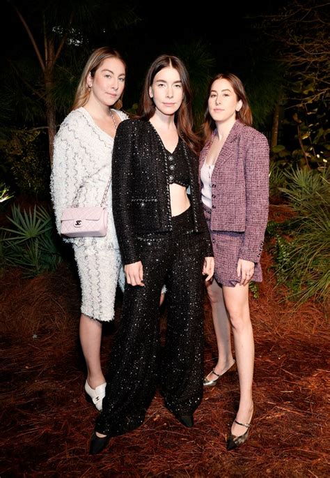 Pharrell Williams, Alana Haim Visit Chanel Labyrinth in Miami